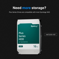 HDD Synology HAT3310 Plus 16TB 3.5 inch SATA 512MB Cache 7200 RPM HAT3310-16T