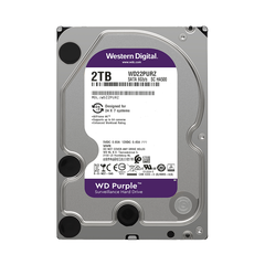 HDD WD Purple 2TB 3.5 inch SATA III 256MB Cache 5400RPM WD22PURZ