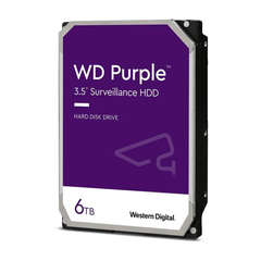 HDD WD Purple 6TB 3.5 inch SATA III 256MB Cache 5640RPM WD63PURZ