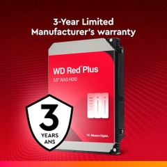 HDD WD Red Plus 12TB 3.5 inch SATA III 512MB Cache 7200RPM WD120EFGX