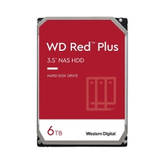 HDD WD Red Plus 6TB 3.5 inch SATA III 256MB Cache 5400RPM WD60EFPX