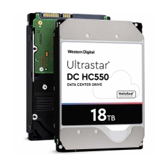 HDD WD Ultrastar 18TB HC550 3.5 inch SATA Ultra 512E SE NP3 512MB Cache 7200RPM WUH721818ALE6L4