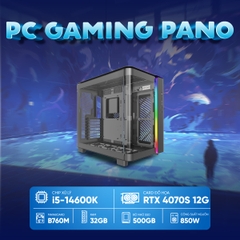 PC Gaming PANO I5-4070S (i5-14600K, RTX 4070 SUPER 12GB, RAM 32GB, SSD 500GB, 850W)