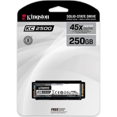 SSD Kingston 250GB KC2500 M.2 PCIe Gen3 x4 NVMe SKC2500M8/250G