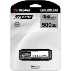 SSD Kingston 500GB KC2500 M.2 PCIe Gen3 x4 NVMe SKC2500M8/500G