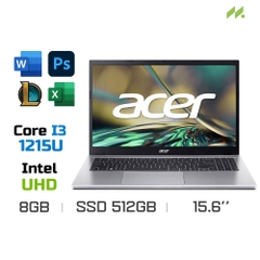 Laptop Acer Aspire 3 A315-59-381E NX.K6TSV.006 (i3-1215U, UHD Graphics, Ram 8GB, SSD 512GB, 15.6 Inch FHD)