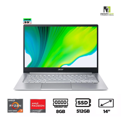 Laptop Acer Swift 3 SF314-43-R52K NX.AB1SG.004 (Ryzen 7 5700U, Radeon Graphics, Ram 8GB DDR4, SSD 512GB, 14 Inch IPS FHD)