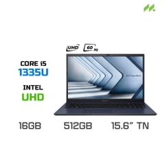 Laptop ASUS Expertbook B1 B1502CVA-NJ0175W (i5-1335U, UHD Graphics, RAM 16GB DDR4, SSD 512GB, 15.6 Inch TN FHD 60Hz)
