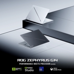 Laptop ASUS ROG Zephyrus G14 GU405AR-SY016W (Ultra 9 386H, RTX 5070 Ti 12GB, RAM 32GB LPDDR5X, SSD 1TB, 14 Inch OLED 3K 120Hz 100% DCI-P3, Win 11 Home)