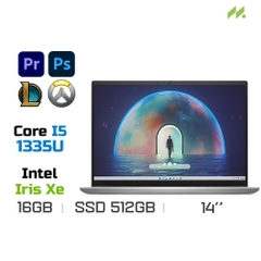 Laptop Dell Inspiron 14 5430 N4I5497W1 (i5-1335U, Iris Xe Graphics, Ram 16GB LPDDR5, SSD 512GB, 14 Inch FHD+, Win11/Office HS 21)