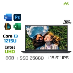 Laptop Dell Inspiron 15 3520 N3520-i3U082W11BLU (i3-1215U, UHD Graphics, Ram 8GB DDR4, SSD 256GB, 15.6 Inch IPS FHD 60Hz, Win 11/Office HS 21)