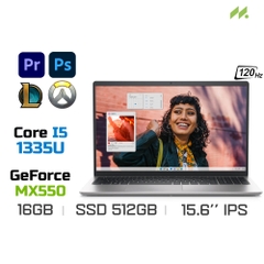 Laptop Dell Inspiron 15 3530 N5I5489W1 (i5-1335U, MX550 2GB, Ram 16GB DDR4, SSD 512GB, 15.6 Inch IPS 120Hz FHD, Win11/Office HS 21)