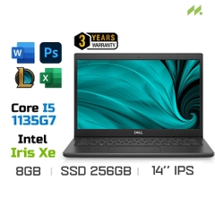 Laptop Dell Latitude 3420 L3420I5SSDFB_3Y (i5-1135G7, Iris Xe Graphics, Ram 8GB DDR4, SSD 512GB, 14 Inch FHD/Ubuntu/Đen)