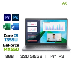 Laptop Dell Vostro 3430 60YGM (i5-1355U, MX550 2GB, Ram 8GB DDR4, SSD 512GB, 14 Inch IPS FHD 60Hz, Win11/Office HS 21)