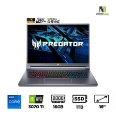 Laptop Gaming Acer Predator Triton 500 SE PT516-52s-75E3 NH.QFQSV.001 (i7-12700H, RTX 3070 Ti 8GB, Ram 16GB DDR5, SSD 1TB, 16 Inch IPS 240Hz WQXGA)