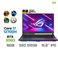 Laptop Gaming Asus ROG Strix SCAR 15 G533ZM-LN2210W (i7-12700H, RTX 3060 6GB, Ram 16GB DDR5, SSD 512GB, 15.6 Inch 240Hz WQHD)