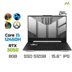 Laptop Gaming Asus TUF Dash F15 FX517ZC-HN079W (i5-12450H, RTX 3050 4GB, Ram 8GB DDR5, SSD 512GB, 15.6 Inch IPS 144Hz FHD)