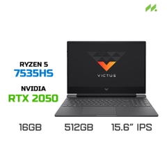 Laptop Gaming HP Victus 15-fb1023AX 94F20PA (Ryzen 5 7535HS, RTX 2050, RAM 8GB DDR5, SSD 512GB, 15.6 Inch IPS FHD 144Hz, Win 11)