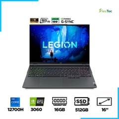 Laptop Gaming Lenovo Legion 5 Pro 16IAH7H 82RF0043VN (i7-12700H, RTX 3060 6GB, Ram 16GB DDR5, SSD 512GB, 16 Inch 165Hz WQHD)