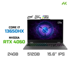 Laptop Lenovo LOQ 15IRX9 83DV00UFVN (i7-13650HX, RTX 4060 8GB, RAM 24GB DDR5, SSD 512GB, 15.6 Inch FHD IPS 144Hz 100% sRGB, Win 11)
