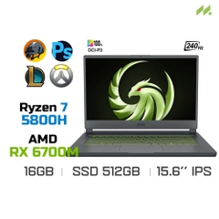 Laptop Gaming MSI Delta 15 A5EFK-095VN (Ryzen 7 5800H, Radeon RX 6700M 10GB, Ram 16GB, SSD 512GB, 15.6 Inch IPS 240Hz FHD)