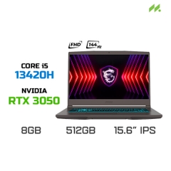 Laptop Gaming MSI Thin 15 B12UC-1416VN (i5-12450H, RTX 3050 4GB, RAM 8GB DDR4, SSD 512GB, 15.6 Inch IPS FHD 144Hz)