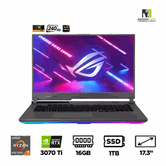 Laptop Gaming Asus ROG Strix G17 G713RW-LL157W (Ryzen 7 6800H, RTX 3070 Ti 8GB, Ram 16GB DDR5, SSD 1TB, 17.3 Inch IPS 240Hz WQHD)