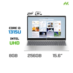 Laptop HP 15-fd0305TU A2NL6PA (i3-1315U, UHD Graphics, Ram 8GB DDR4, SSD 256GB, 15.6 Inch FHD 60Hz)