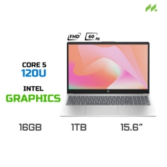 Laptop HP 15-fd1043TU 9Z2W9PA (Core 5 120U, Intel Graphics, RAM 16GB DDR4, SSD 1TB, 15.6 Inch FHD 60Hz)