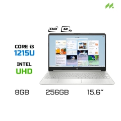 Laptop HP 15s-FQ5231TU 8U241PA (i3-1215U, UHD Graphics, RAM 8GB DDR4, SSD 256GB, 15.6 Inch FHD 60Hz, Win 11)