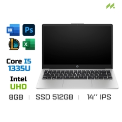 Laptop HP 240 G10 8F134PA (i5-1335U, UHD Graphics, Ram 8GB DDR4, SSD 512GB, 14 Inch IPS FHD)