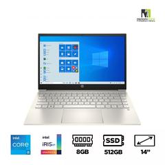 Laptop HP Pavilion 14-dv0510TU 46L79PA (i5-1135G7, Iris Xe Graphics, Ram 8GB, SSD 512GB, 14 Inch IPS FHD)