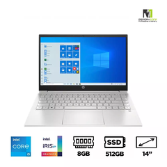 Laptop HP Pavilion 14-dv0512TU 46L81PA (i5-1135G7, Iris Xe Graphics, Ram 8GB, SSD 512GB, 14 Inch IPS FHD)