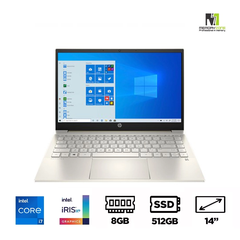 Laptop HP Pavilion 14-dv0534TU 4P5G3PA (i7-1165G7, Iris Xe Graphics, Ram 8GB DDR4, SSD 512GB, 14 Inch IPS FHD)