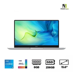 Laptop HUAWEI MateBook D15 BohrD-WDH9C (i5-1135G7, Iris Xe Graphics, Ram 8GB DDR4, SSD 256GB, 15.6 Inch IPS FHD)