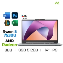 Laptop Lenovo Ideapad Slim 5 Light 14ABR8 82XS0006VN (Ryzen 5 7530U, Radeon Graphics, Ram 8GB DDR4, SSD 512GB, 14 Inch IPS FHD)
