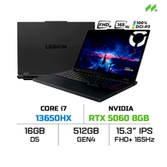 Laptop Lenovo Legion 5 15IRX10 83LY00HQVN (i7-13650HX, RTX 5060 8GB, RAM 16GB DDR5, SSD 512GB, 15.3 Inch IPS FHD+ 165Hz, 100% DCI-P3, Win 11/Office HS 24)