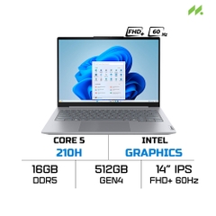 Laptop Lenovo ThinkBook 14 G8 IRL 21SG007SVN (Core 5 210H, Intel Graphics, RAM 16GB DDR5, SSD 512GB, 14 Inch WUXGA 60Hz, Window 11)