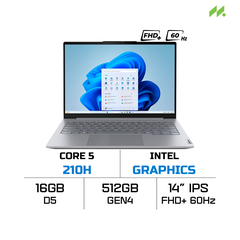 Laptop Lenovo Thinkbook 14 Gen 8 IRL 21SG007MVA (Core 5 210H, Intel Graphics, RAM 16GB DDR5, SSD 512GB, 14 Inch IPS WUXGA 60Hz)
