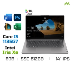 Laptop Lenovo ThinkBook 14s G2 ITL 20VA003NVN (i5-1135G7, Iris Xe Graphics, Ram 8GB, SSD 512GB, 14 Inch IPS FHD)
