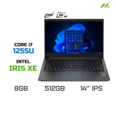 Laptop Lenovo ThinkPad E14 Gen 4 21E300E3VN (i7-1255U, Iris Xe Graphics, Ram 8GB DDR4, SSD 512GB, 14 Inch IPS FHD)