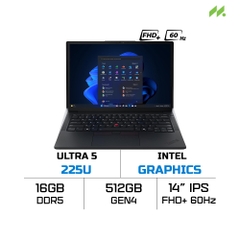 Laptop Lenovo ThinkPad E14 Gen 7 21SX005NVN (Ultra 5 225U, Intel Graphics, RAM 16GB DDR5, SSD 512GB, 14 Inch IPS WUXGA 60Hz, Win 11 Home)