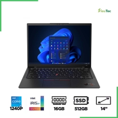 Laptop Lenovo ThinkPad X1 Carbon Gen 10 21CB009XVN (i5-1240P, Iris Xe Graphics, Ram 16GB DDR5, SSD 512GB, 14 Inch IPS FHD+ TouchScreen)