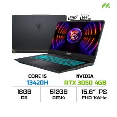 Laptop MSI Cyborg 15 A13UC-2088VN (i5-13420H, RTX 3050 4GB, RAM 16GB D5, SSD 512GB, 15.6 Inch FHD IPS 144Hz)