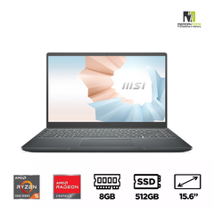 [Nhập mã MSIWEEK500 giảm 500K] Laptop MSI Modern 15 A5M - 238VN/234VN (Ryzen 5 5500U, Radeon Graphics, Ram 8GB DDR4, SSD 512GB, 15.6 Inch IPS FHD)