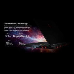Laptop MSI Raider 18 Max HX A2WI-1285VN (Ultra 9 290HX Plus, RTX 5080 16GB, RAM 64GB DDR5, SSD 2TB, 18 Inch MiniLED UHD+ 120Hz 100% DCI-P3, Win 11 Home)