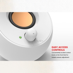 Loa vi tính Creative Pebble White 4.4W x2 (RMS)