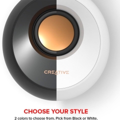 Loa vi tính Creative Pebble White 4.4W x2 (RMS)