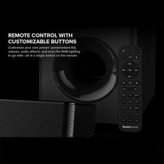 Loa vi tính Creative Sound Blaster Katana V2 RGB Black Bluetooth Super X-Fi 252W (RMS)