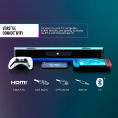 Loa vi tính Creative Sound Blaster Katana V2X Black Bluetooth Super X-Fi 90W (RMS)